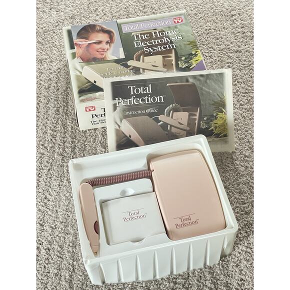 The Home Electrolysis System, Fast Gentle Long Lasting Hair Removal + AC Adaptor - Picture 4 of 6